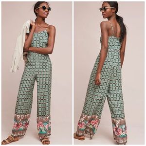 FARM RIO x ANTHROPOLOGIE Honolulu Wide Leg Jumpsuit